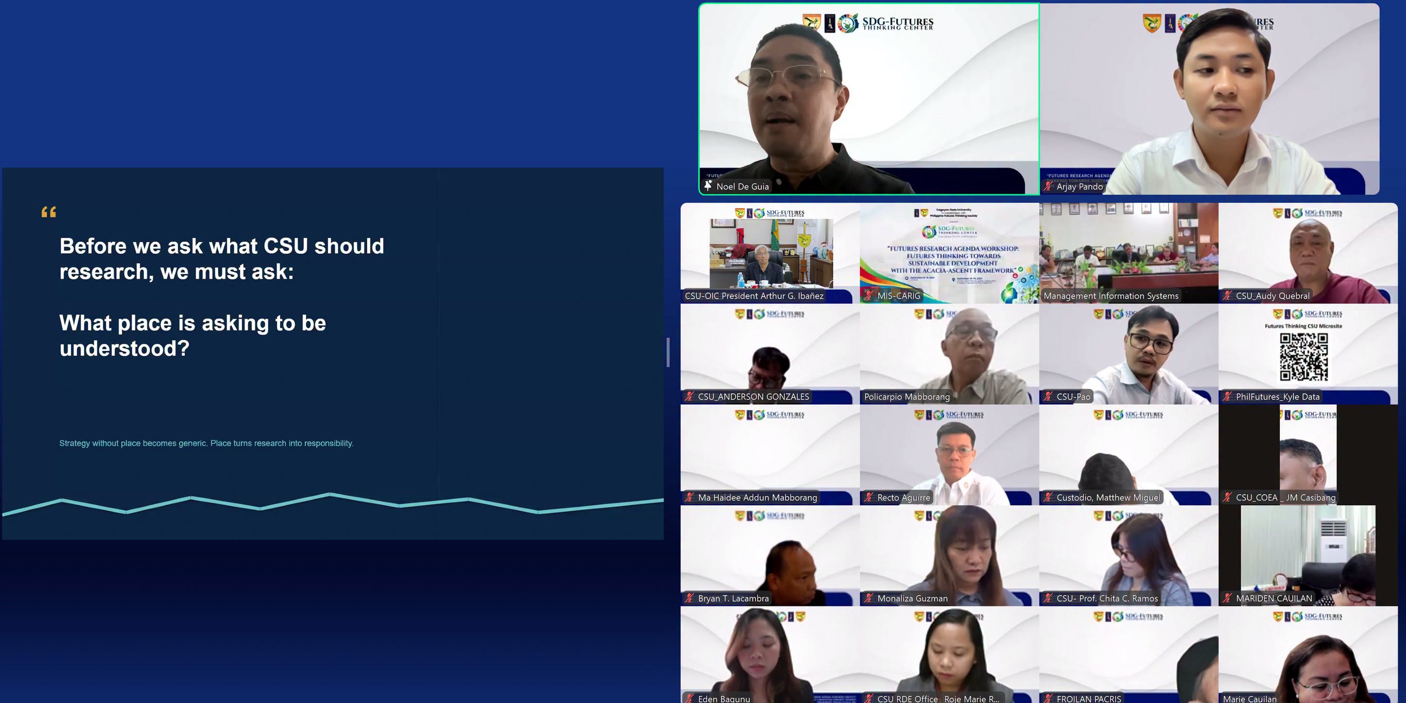 CSU BEGINS CRAFTING FUTURES-ORIENTED RESEARCH AND EXTENSION AGENDA photo 5